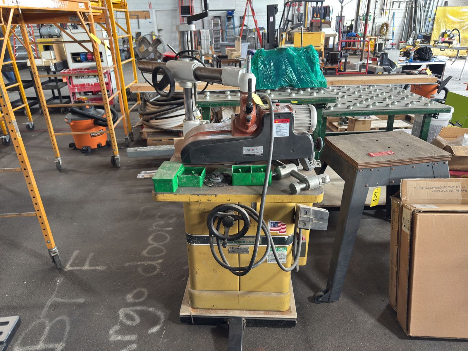 powermatic-model-27-floor-shaper-with-comatic-dc40-easy-feeder-81596f